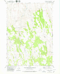 Coleman Mtn topographic map thumbnail