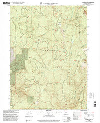 Collier Butte 1998 topographic map thumbnail