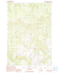 Collins Butte 1990 topographic map thumbnail