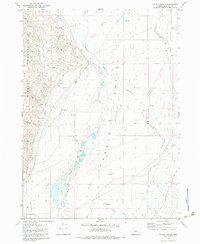Colony Ranch 1981 topographic map thumbnail