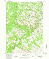 Committee Creek 1983 topographic map thumbnail