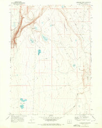 Commodore Ridge 1968 topographic map thumbnail