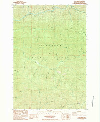 Cook Creek 1984 topographic map thumbnail
