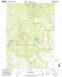 Cooks Mountain 1998 topographic map thumbnail