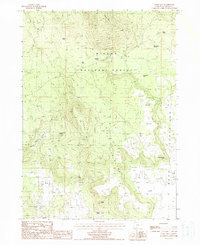 Cooks Mtn topographic map thumbnail