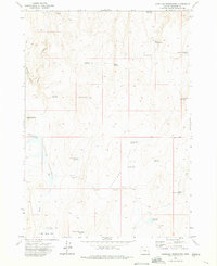 Copeland Reservoirs 1972 topographic map thumbnail