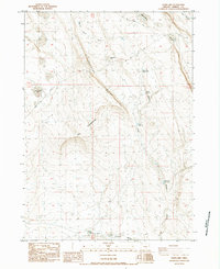 Corn Lake 1984 topographic map thumbnail