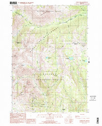 Cornucopia 1990 topographic map thumbnail
