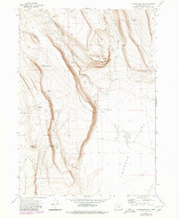 Corporation Rim 1971 topographic map thumbnail