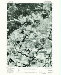 Corvallis 1975 topographic map thumbnail
