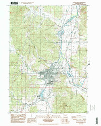 Cottage Grove 1984 topographic map thumbnail