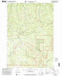 Cougar Rock 1999 topographic map thumbnail