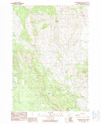 Courthouse Rock 1990 topographic map thumbnail
