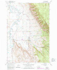 Cove 1965 topographic map preview