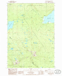 Cowhorn Mtn topographic map thumbnail