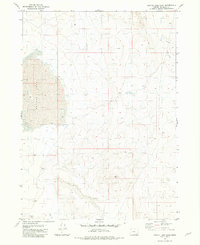 Coyote Lake East 1981 topographic map thumbnail