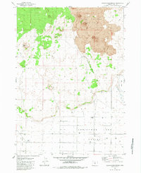 Crack-in-the-Ground 1983 topographic map thumbnail