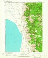 Crane Creek 1964 topographic map thumbnail