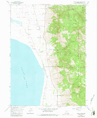Crane Creek 1964 topographic map thumbnail