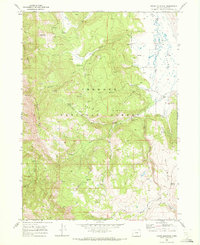 Crane Mountain 1968 topographic map preview