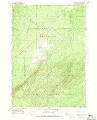 Crescent NE 1967 topographic map thumbnail
