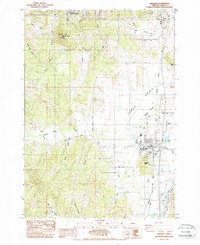 Creswell 1984 topographic map preview