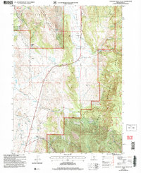 Crooked Creek Valley 2004 topographic map thumbnail
