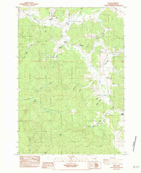 Crow 1984 topographic map thumbnail