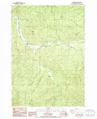 Culp Creek 1986 topographic map thumbnail