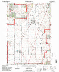Culver 1992 topographic map thumbnail
