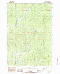 Curtin 1987 topographic map thumbnail