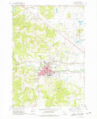 Dallas 1974 topographic map thumbnail