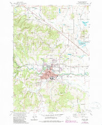 Dallas 1974 topographic map thumbnail