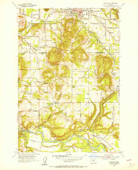 Damascus 1954 topographic map preview