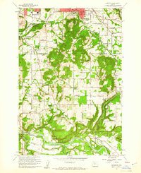 Damascus 1961 topographic map thumbnail