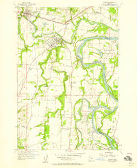 Dayton 1957 topographic map thumbnail