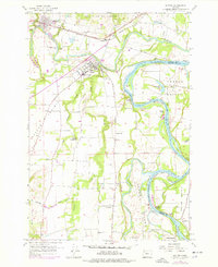 Dayton 1957 topographic map thumbnail