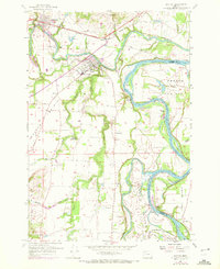 Dayton 1957 topographic map thumbnail