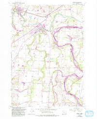 Dayton 1957 topographic map thumbnail