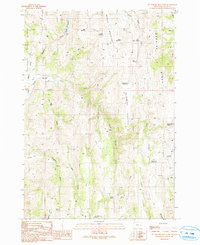 De Armond Mountain 1990 topographic map thumbnail