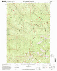 Deardorff Mountain 1998 topographic map thumbnail