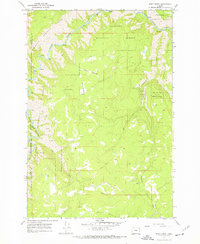 Deep Creek 1967 topographic map thumbnail