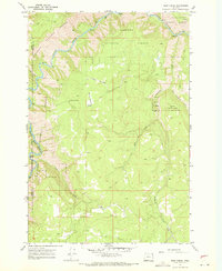 Deep Creek 1967 topographic map thumbnail