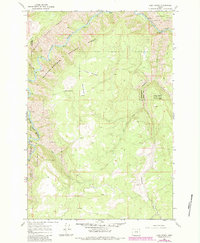 Deep Creek 1967 topographic map thumbnail