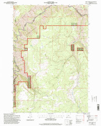 Deep Creek 1995 topographic map thumbnail