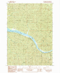 Deer Head Point 1985 topographic map thumbnail