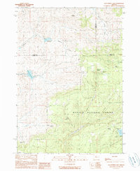 Delintment Lake 1990 topographic map thumbnail