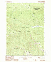 Desolation Butte 1988 topographic map thumbnail