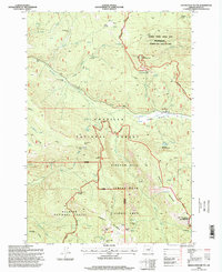 Desolation Butte 1995 topographic map thumbnail