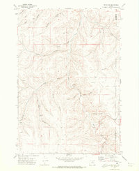 Devils Gap 1970 topographic map thumbnail